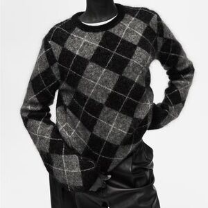 H&M Mohair Blend Sweater Size M